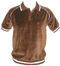 GARY - BRAUNES POLOSHIRT