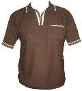 JOHN - BRAUNES POLOSHIRT