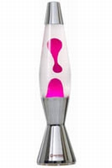 Lavalampe Astro Baby - clear/pink