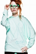 Kristall Mint Hoody