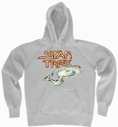 Star Trek Kapuzenpullover - Starship - Hellgrau