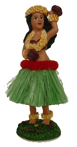 Hula Doll - Hula Girl mit Blume
