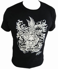 Friss oder stirb schwarz - Shirt