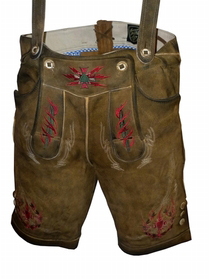Lederhose - Brennendes Schwert urig wax klein