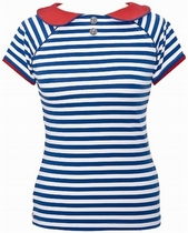 Mademoiselle Y�Y� - Paulette Top - Streifen