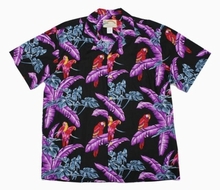 Original Hawaiihemd - Jungle Bird - Schwarz - Paradise Found